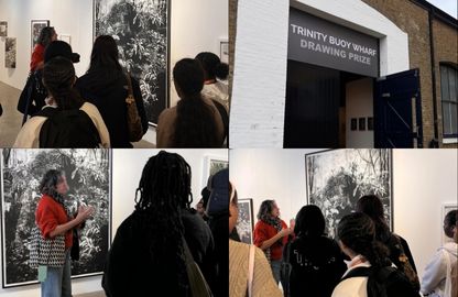 Our Journal pictures 202526 art students trip to tbw